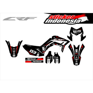 สติกเกอร์ DECAL CRF STRIPING FULL BODY v3 37