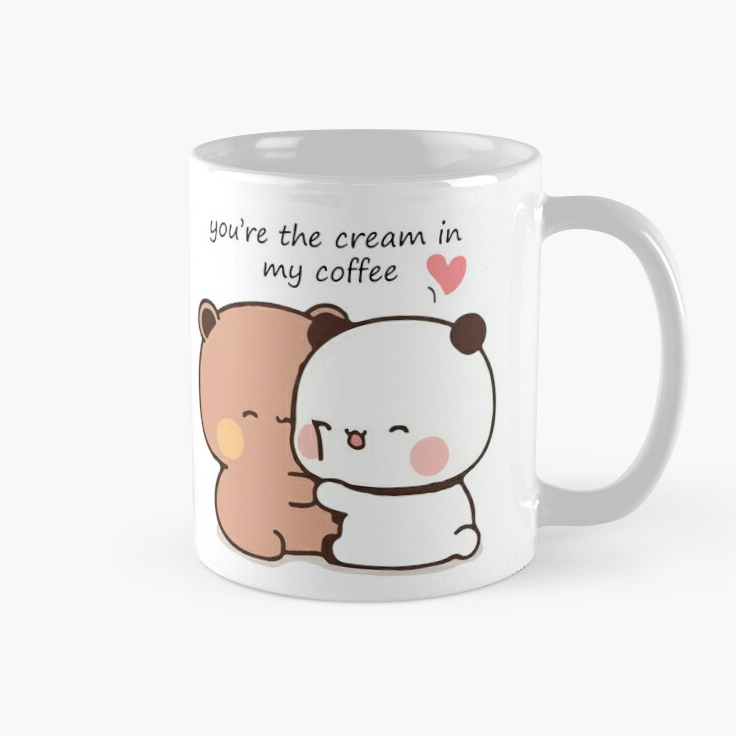 Youre The Cream In My Coffee Bubu And Dudu 2023 แก้วกาแฟ