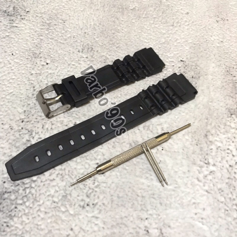 Casio W87h W88h W-87h W-88h W 87h W 88h สายนาฬิกายาง