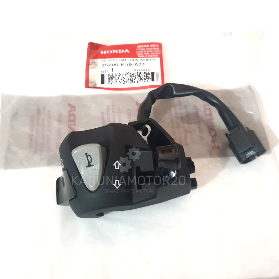 ผู้ถือสวิทช์ซ้าย Assy ใหม่ Vario 125/150 Original AMM 35200-K59-A71