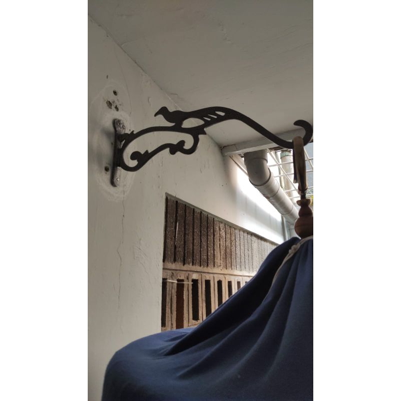 GANTUNGAN SIKU Bird motif ที่วางข้อศอกติดผนัง