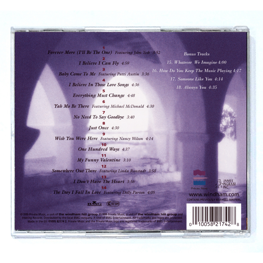 ซีดี ซีดีเพลง JAMES INGRAM - FOREVER MORE