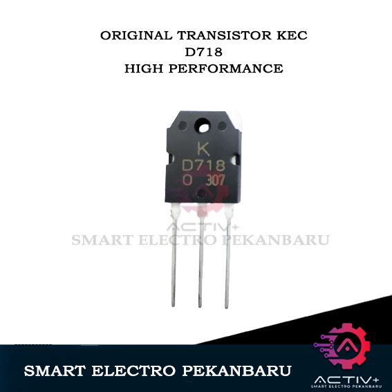 Original TRANSISTOR D718 KEC KOREA ELECTRONICS ORIGINAL ทรานซิสเตอร์ D718 ORI D 718 2SD718 SD718 2SD