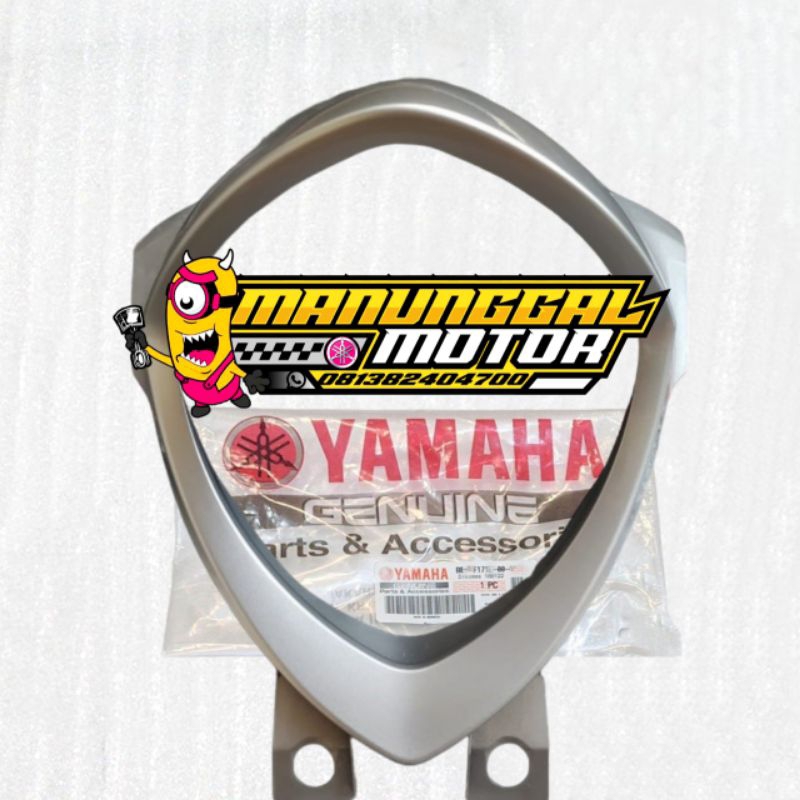 Fino FI 115,125 1YD-H4144-00-P0 SilverOriginal Yamaha ฝาครอบไฟหน้าหมวก Shell