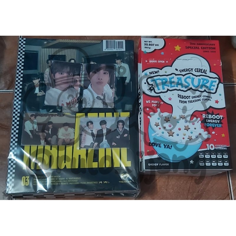 [REPAYMENT] SHARING CEREAL DECO KIT & 3RD ANNIVERSARY MAGAZINE TREASURE pt 2