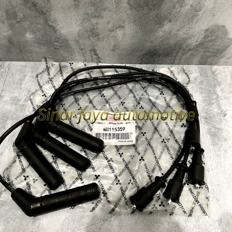 SPARK PLUG CABLE CORD PLUG MITSUBISHI T120SS INJECTION ORIGINAL 1 ชุด
