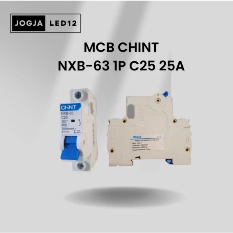 MCB CHINT NXB-63 1P 25A