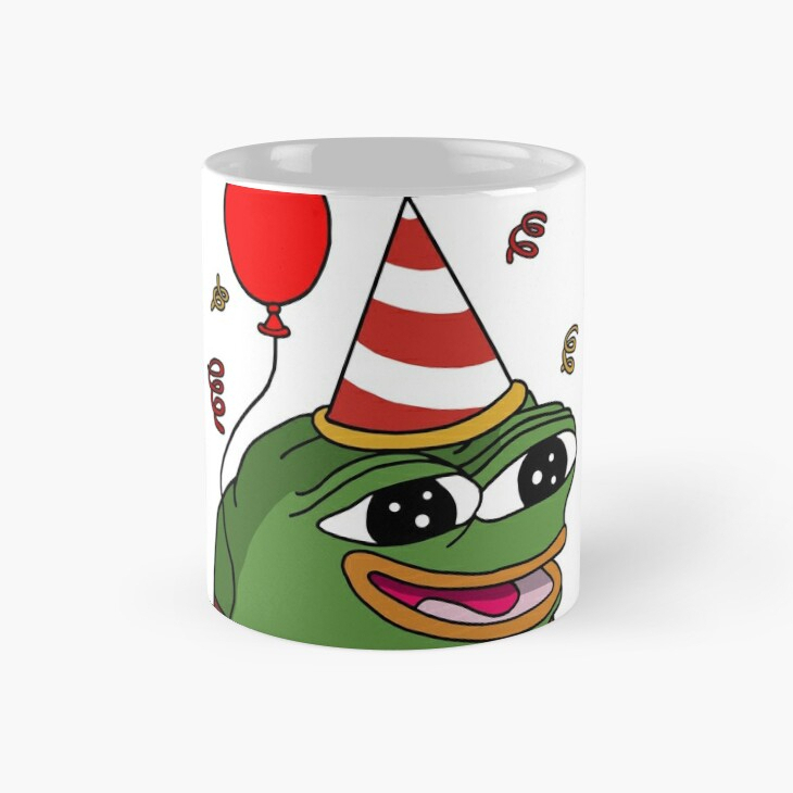 Pepe The Frog Meme Peepo แก้วกาแฟวันเกิด