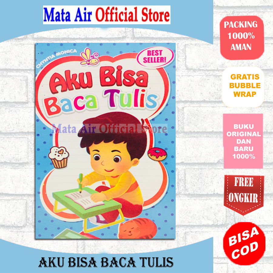 ต้นฉบับ I CAN READ และ WRITE สําหรับ PAUD & TK - BINTANG INDONESIA
