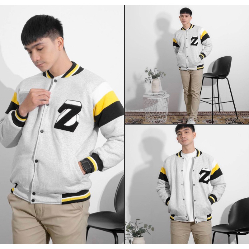 MERAH VARSITY Jacket RED NEVI CREAM Premium Mens Varsity Jacket หนังสีดํา Nascar Varsity Baseball Ja