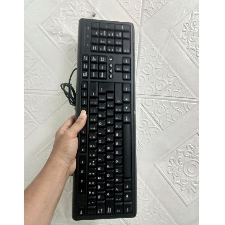 TOMBOL KAYBOARD MAUSE HP USB BUIL UP ปุ่มปุ่ม LOGITECH ALREADY NORMAL TEST