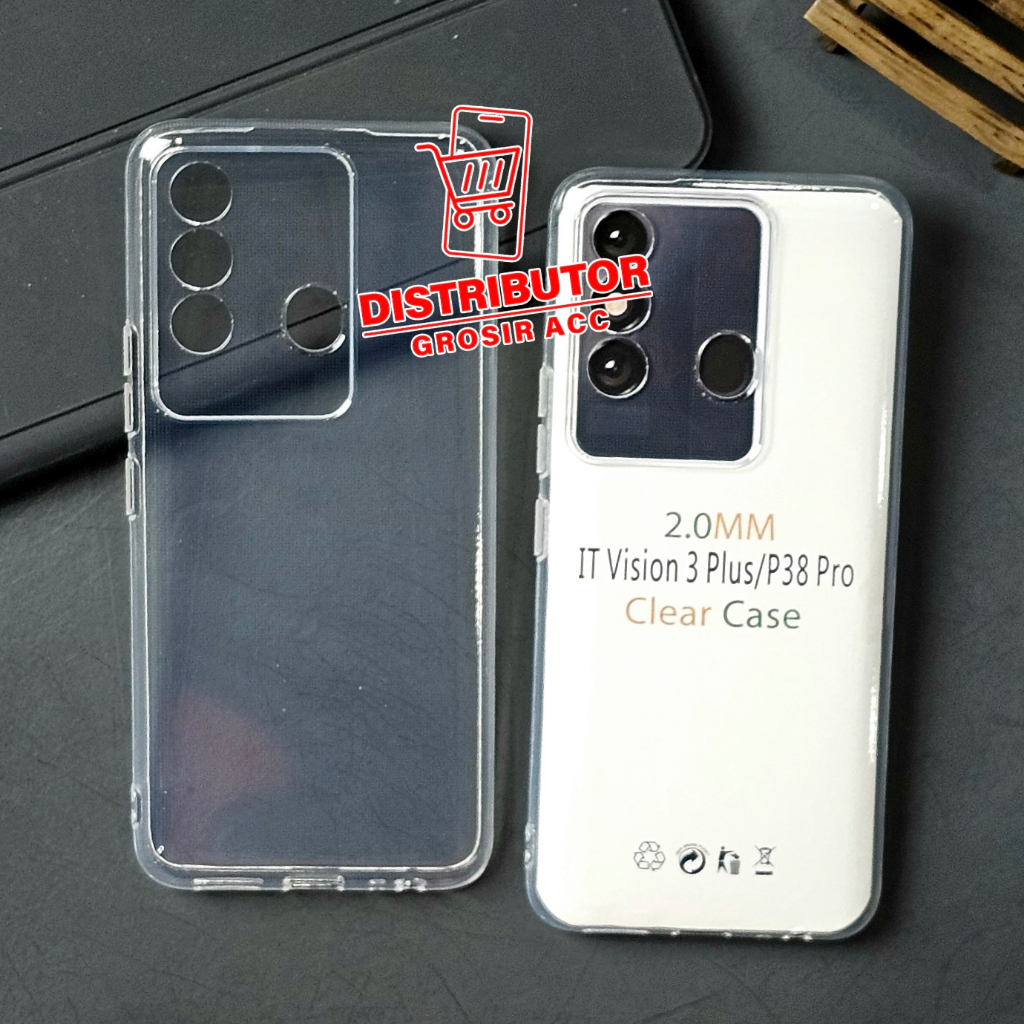 CLEAR CASE 2.0MM CLEAR CASE ITEL VISION 3 PLUS CH-1