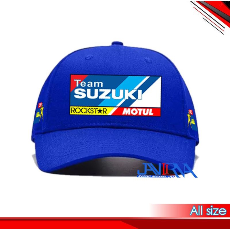 Suzuki ecstar rock star team เบสบอล Trucker Hat