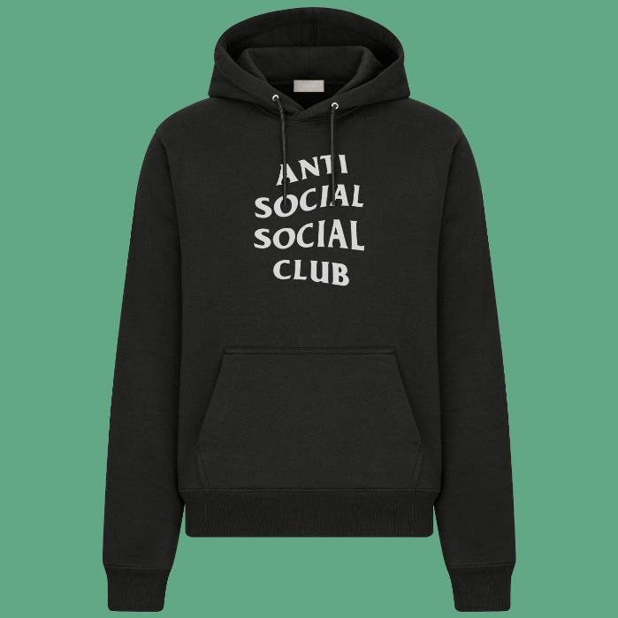 เสื้อฮู้ด เสื้อกันหนาว Anti Social Social Club เสื้อกันหนาว เสื้อผ้าผ้าฟลีซ