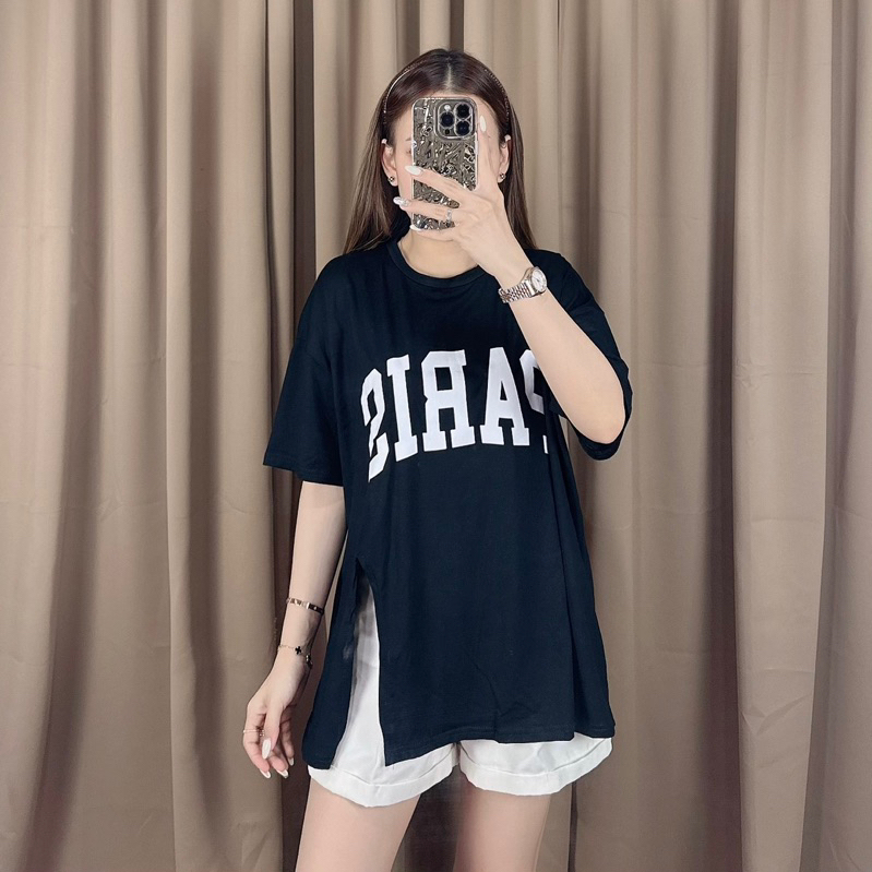 เสื้อยืด Oversize Jumbo Slit Prs / เสื้อยืด Jumbo Women& 39;s