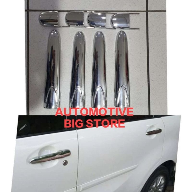 ฝาครอบมือจับทั้งหมดใหม่ Avanza Xenia Veloz 2012 2013 2014 2015 2016 2017 2018 2019 2020 2021 Chrome / Black