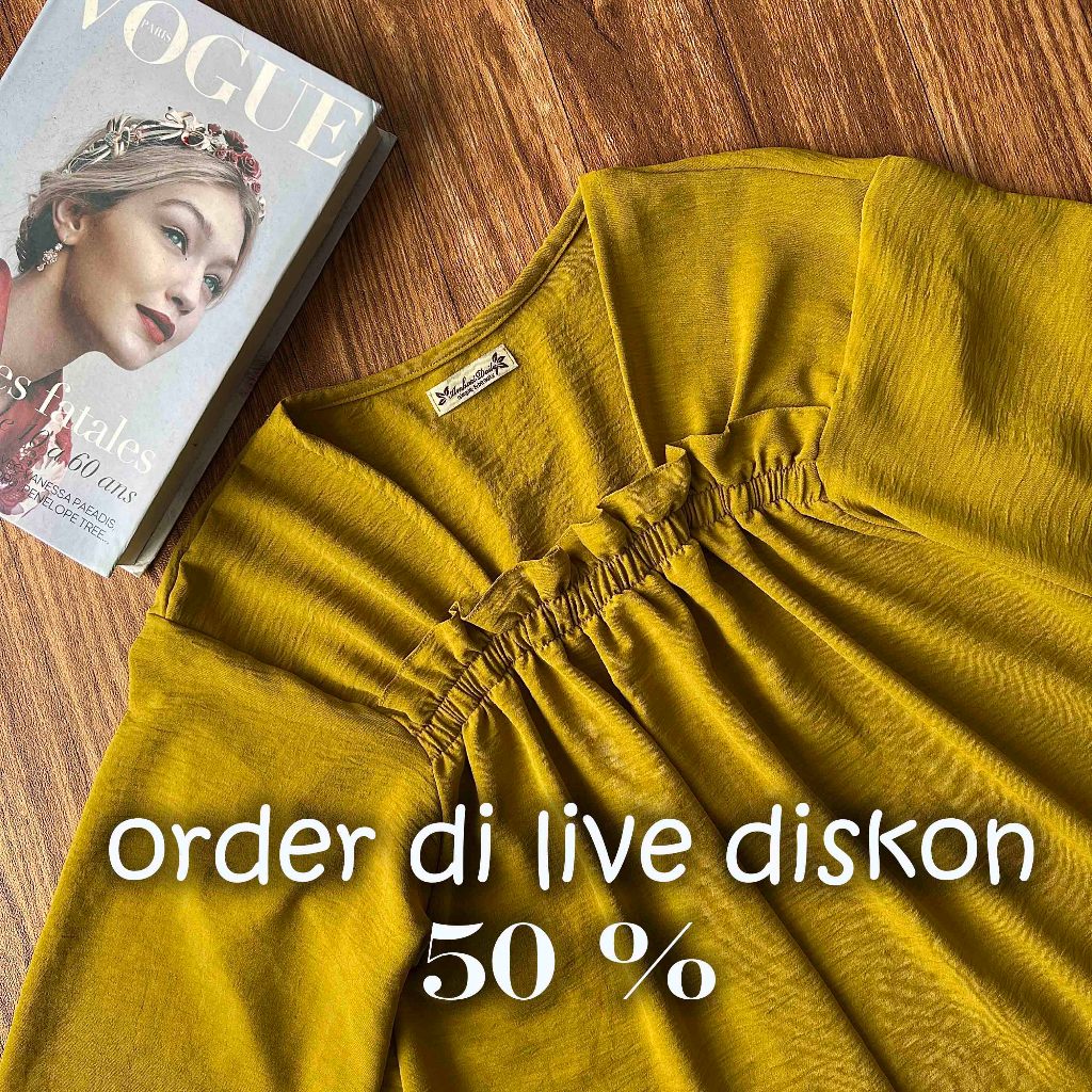 Midi Dress Dinda/Zara Crinkle Airflow