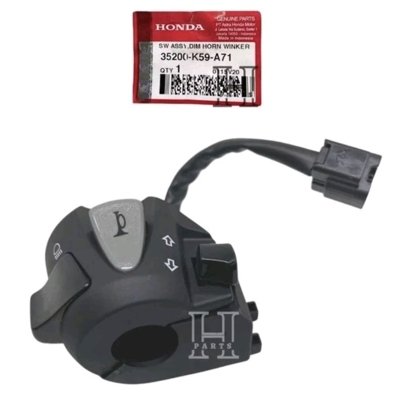 สวิตช์ซ้าย vario 150 ใหม่ ESP LED เดิม 35200-K59-A71