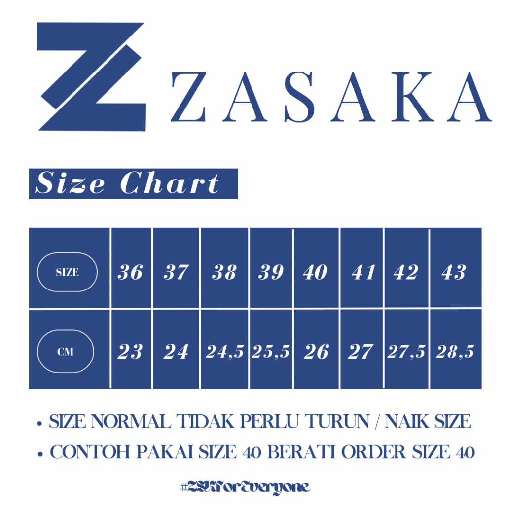 VALUE PACK ZASAKA - ALESHA Z WHITE CASUAL SLIP-ON รองเท้าสําหรับผู้ชายและผู้หญิง