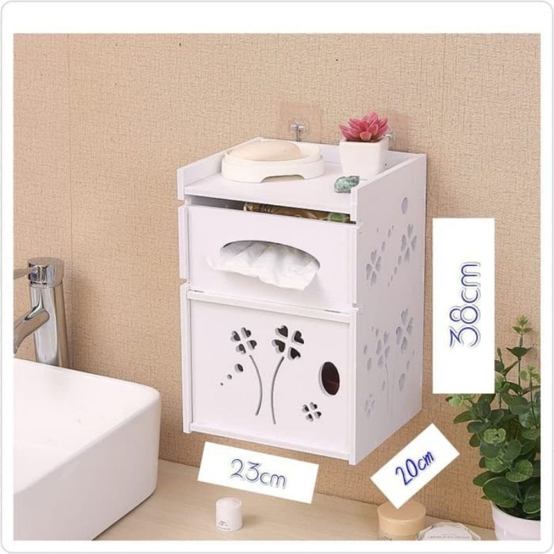 Qori Store - กล่องกระดาษทิชชู่และสบู่ห้องน้ํา Mega Home