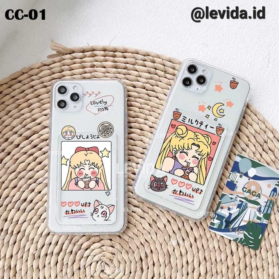 Oppo A18 4G Oppo A38 4G Oppo A79 5G Oppo A76 Oppo A96 Oppo A98 5G Case Card Slot / Clear Card Case I