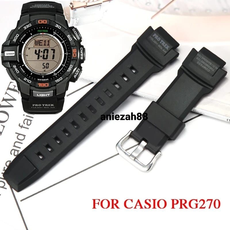 สายนาฬิกาข้อมือ พรีเมี่ยม สําหรับ Casio Protrek PRG 270 PRG-270