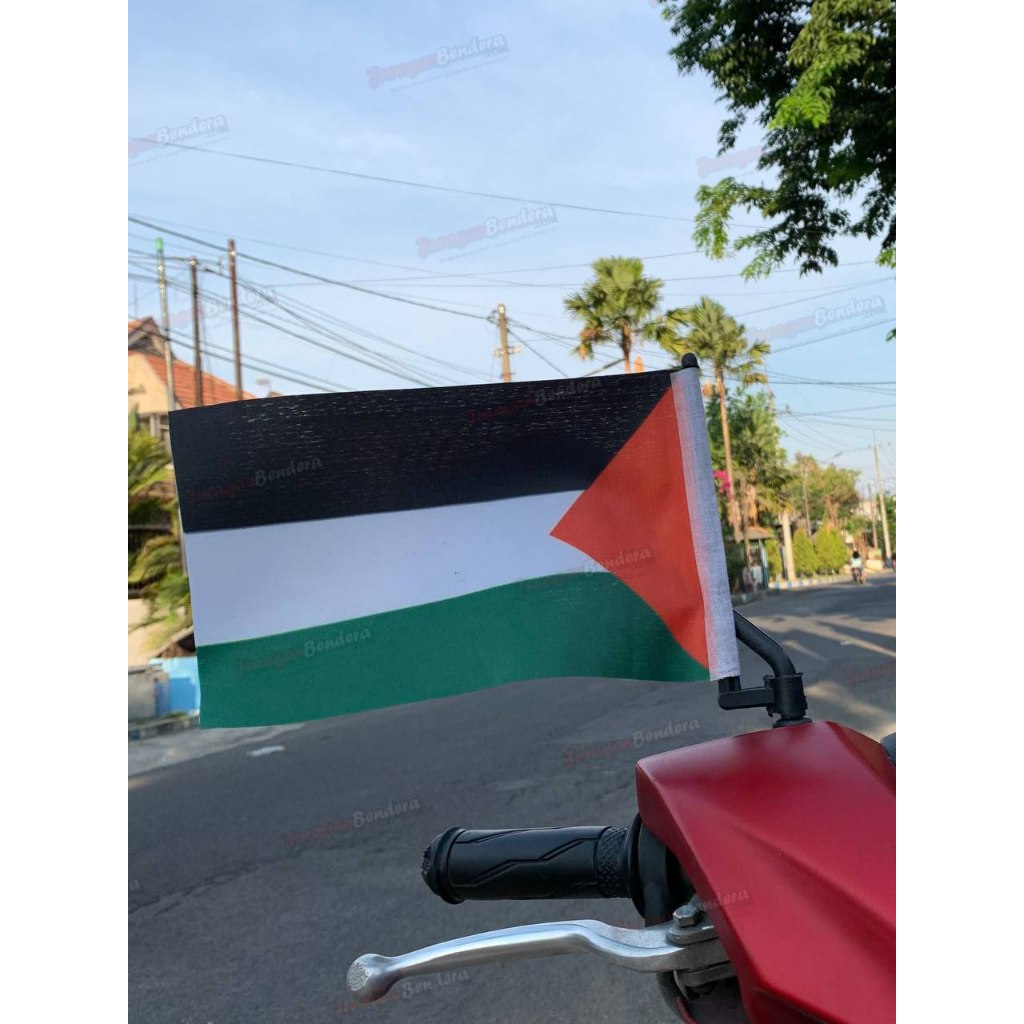 Palestian Flag Palestine Hand Flag Cheek สติกเกอร์