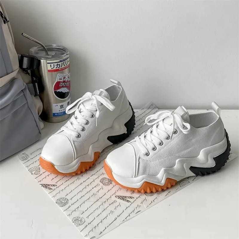 ผู้หญิง & 39;S รองเท้าผ้าใบ SEMI BOTS INSOLES LIMITED EDITIONS TREND WOMEN & 39;S รองเท้าลําลอง