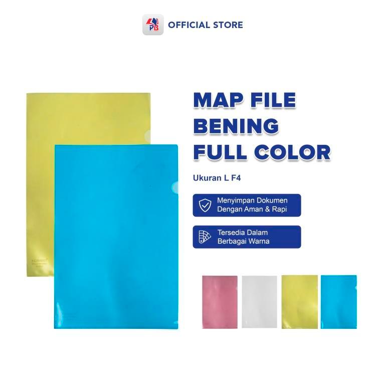 แฟ้มพลาสติก / แฟ้ม / แฟ้มใส L Folder Full Color Size F4 / PB CHILDRENS EDUCATION - PBNB