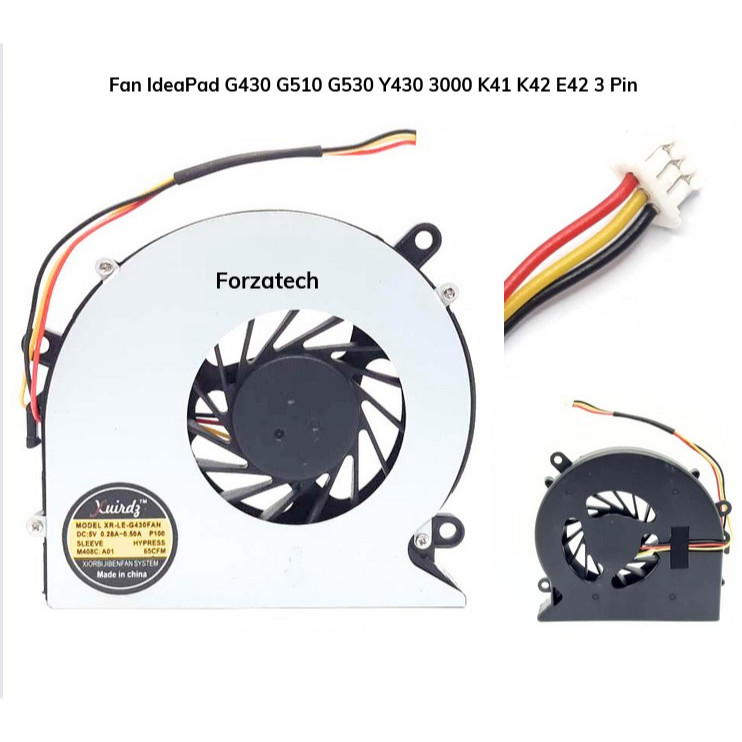 IdeaPad G430 G510 G530 Y430 3000 K41 K42 E42 พัดลมแล็ปท็อปพร้อมการรับประกัน