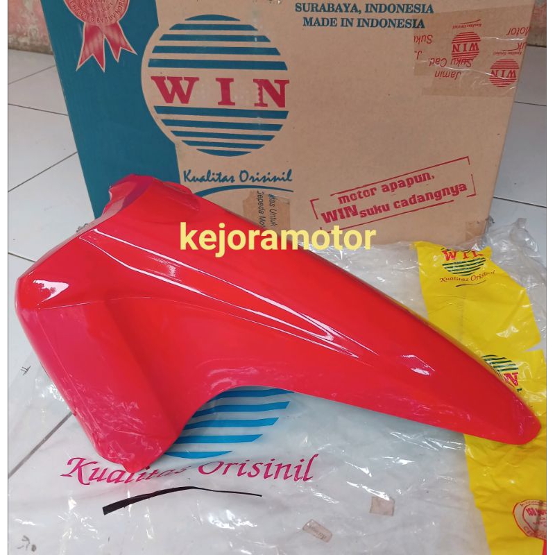 MERAH บังโคลนหน้า supra x125 07 batman/slbor/บังโคลนหน้า supra x125 07 batman แผ่นสีแดง/win