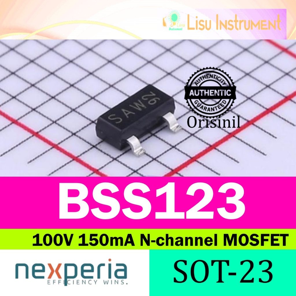 BSS123 100V 150mA N-channel Trench MOSFET SA SA SA SA SA SAW SOT-23 Nexperia Original
