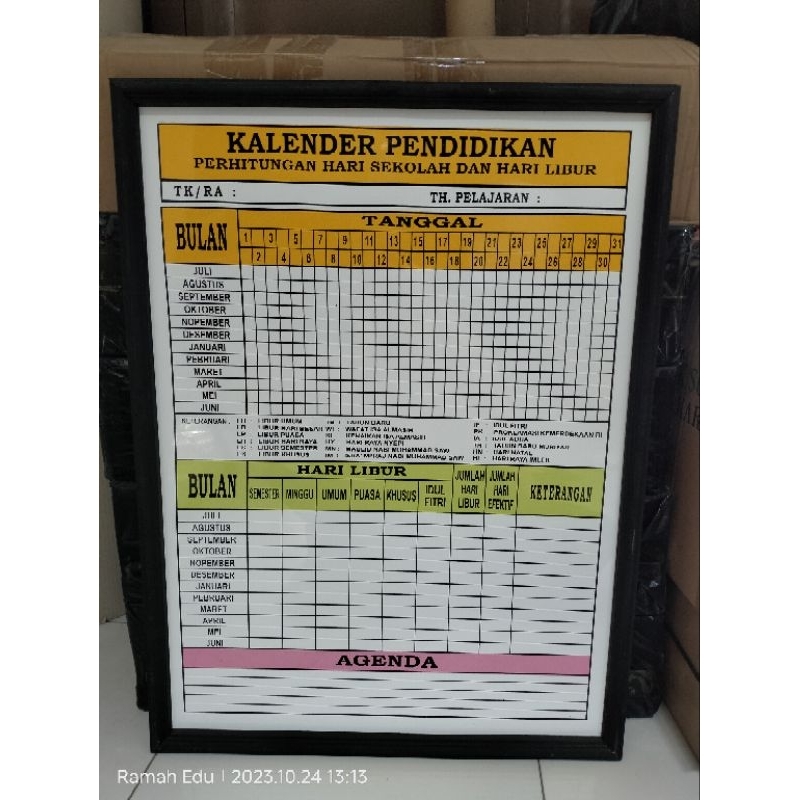 EDUCATIONAL CALENDAR
