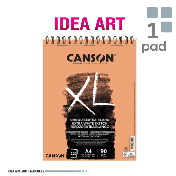 Canson XL Croquis Extra Blanc A4 Sketchbook 200787500