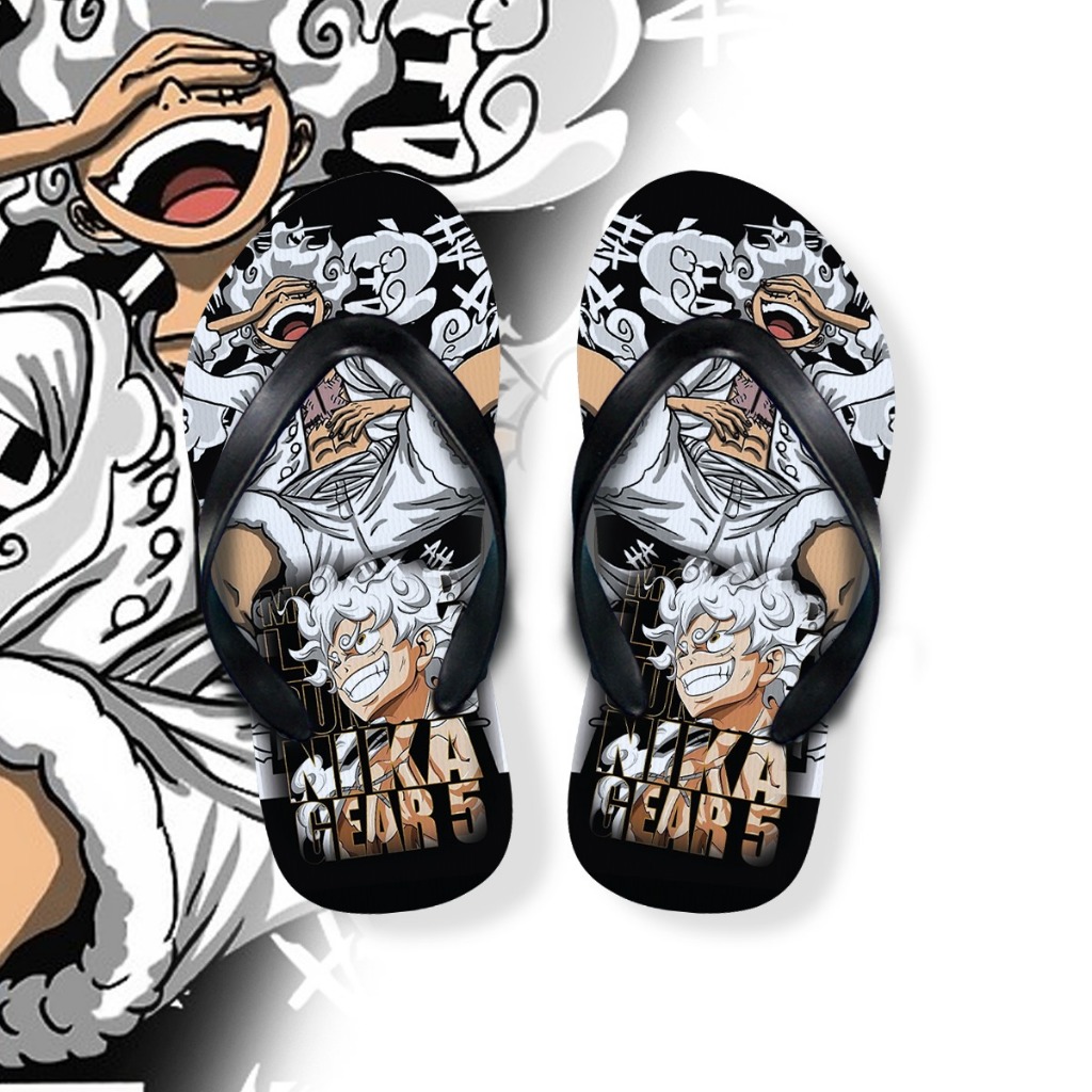 Onepiece Luffy Gear 5. รองเท้าแตะ สําหรับเด็กผู้ชาย
