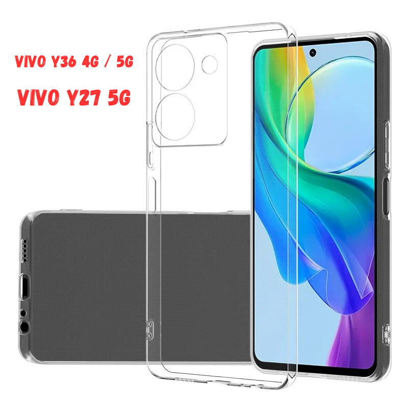 Vivo Y36 - Y27 5G Case Softcase CLEAR HD CAMERA PROTECTION Case Casing Hp Vivo Y36 - Y27 5G