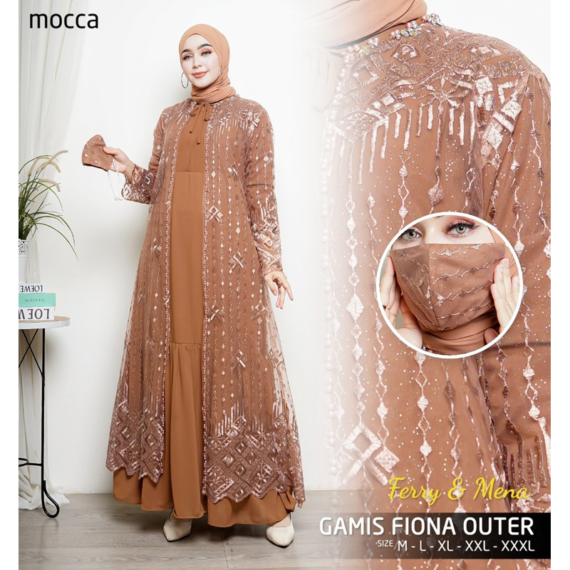 Gamis OUTER Tille-modern gamis-jumbo gamis ld 130