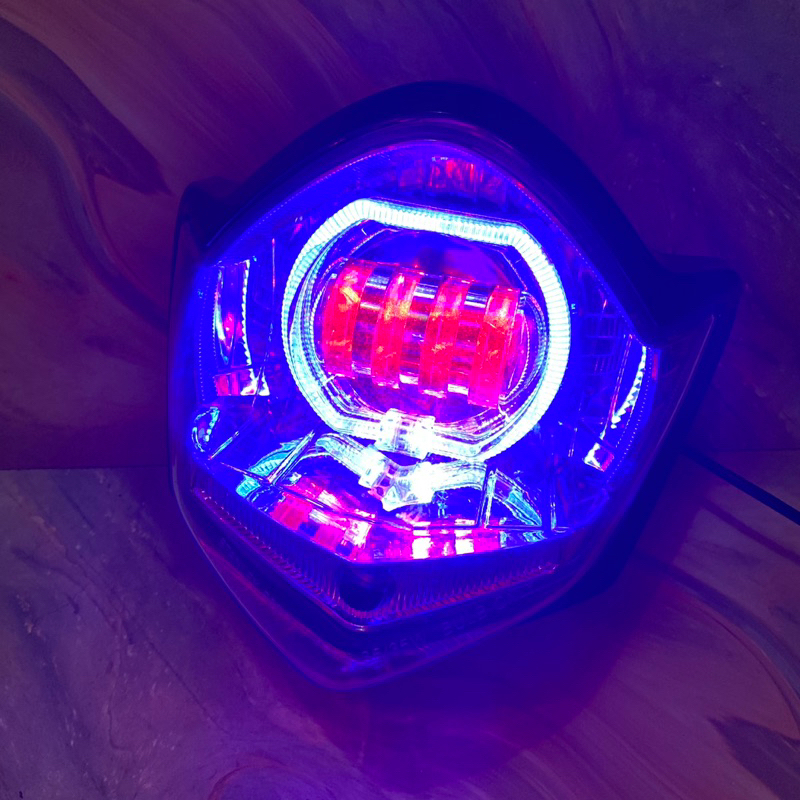 HEAD LAMP FRONT RESCTOR VIXION OLD PLUS PROJECTOR BILLED FRONT REPLLER SHIELD VISION OLD PLUS PROJEC