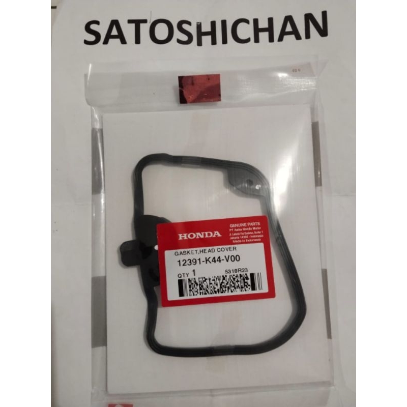 ยาง Deksel/ฝาครอบหัวปะเก็น Beat Pop/Esp 12391-K44-V00 Original AM