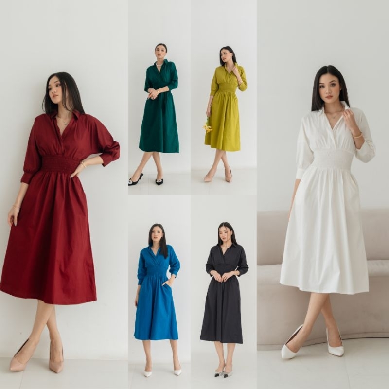 Katun Cotton Candy Yubi Dress Women Cotton Cool/Women 's Fashion/Women 's Cotton Dress