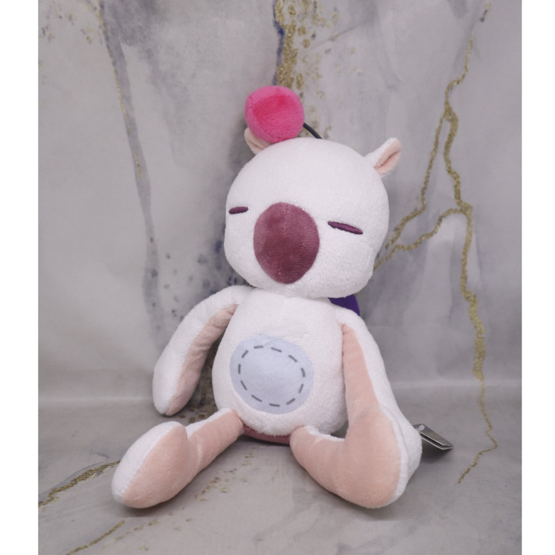 Final Fantasy XV Big Plush Doll Moogle Square Edix M ขนาด 25 ซม.เกม FFXV JP Original taito