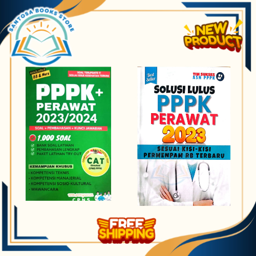 Pppk หนังสือพยาบาล 2023/2024 และหนังสือโซลูชั่น สําหรับ PPPK Nurse 2023