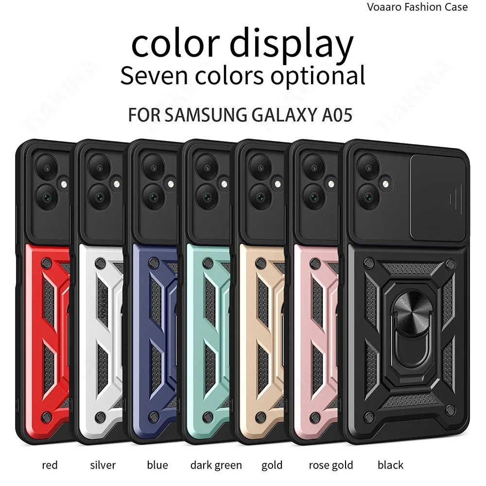 เคส HP Samsung A05 เคส Softcase SLIDE ARMOR เคสป้องกันกล้อง เคสโทรศัพท์ Samsung A05