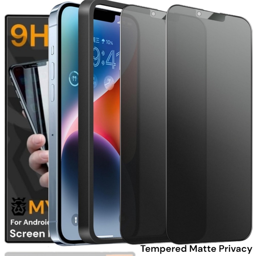 มายคอง! Tempered Anti SPY PRIVACY + MATTE Xiaomi Redmi Note 15 14 13 13Pro 12 12Pro 4G 12Pro 5G 11 N