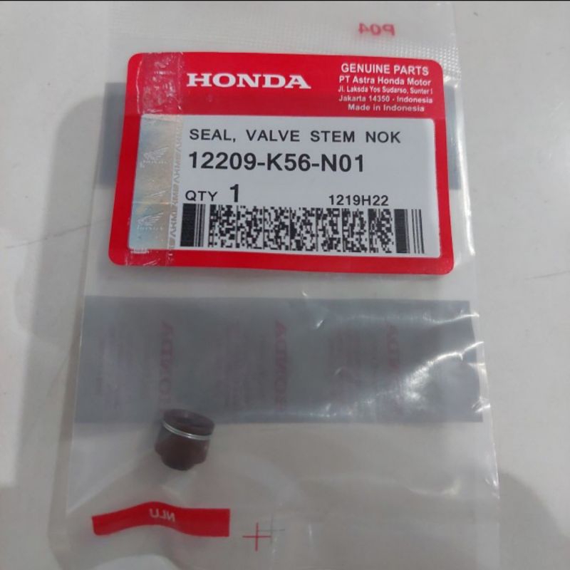HONDA CB CBR 150 GENIO PCK 160 SONIC K56 ซีลวาล์วเดิม