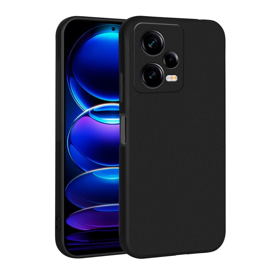 CASE POCO X5 5G / POCO X5 PRO PREMIUM CASE SLIM MATTE CASE BLACK DOFF