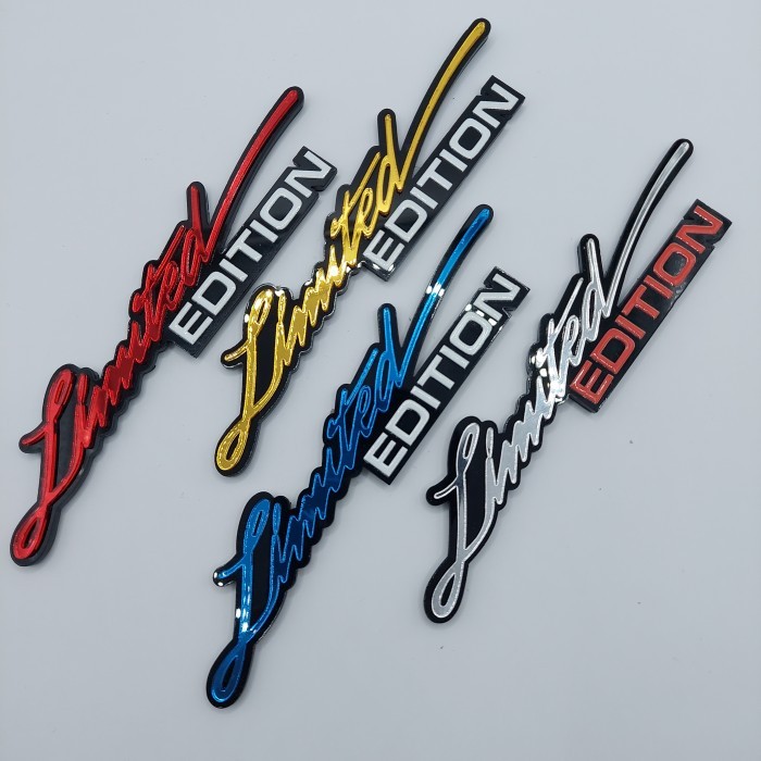 สติ๊กเกอร์อะคริลิค Limited Edition Emblem