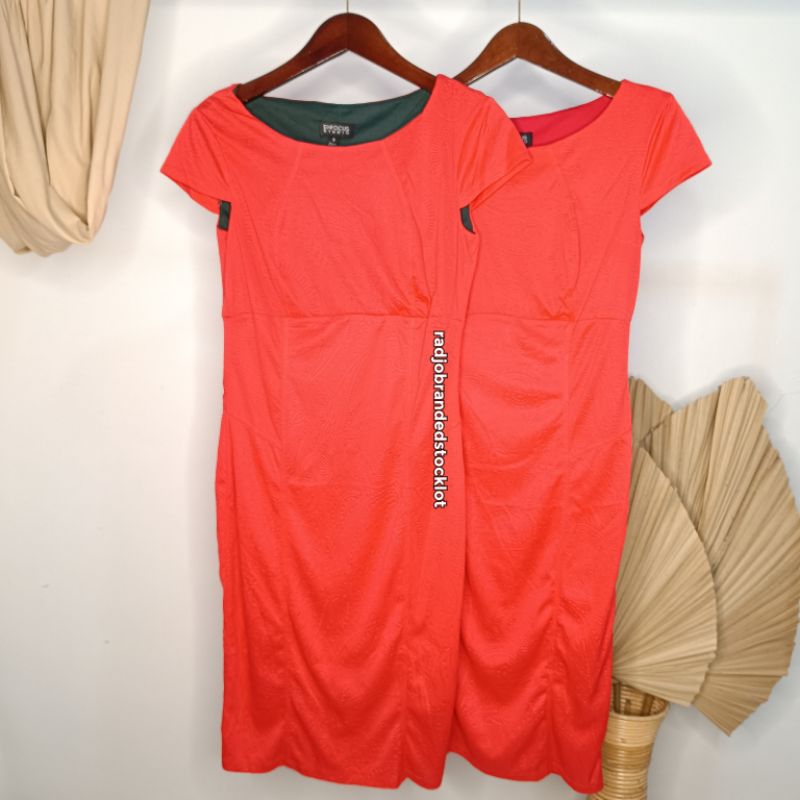 MIDI DRESS CASUAL SHORT SLEEVE E49