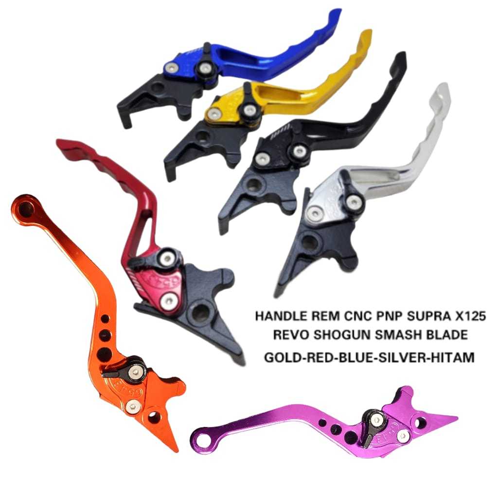 FULL CNC RIGHT BRAKE HANDLE ACTIVE SETTING PNP SUPRA X SUPRA 125 KHARISMA BLADE BEAT OLD WV55