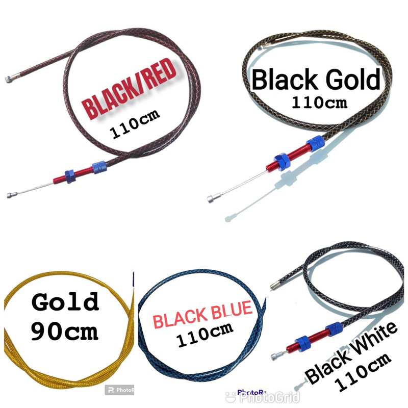 [PRICE 1 ชิ้น] สายคลัตช์คาร์บอนไฟเบอร์ขนาด 110 ซม. UNIVERSAL สําหรับรถจักรยานยนต์ทั้งหมดและรถจักรยาน